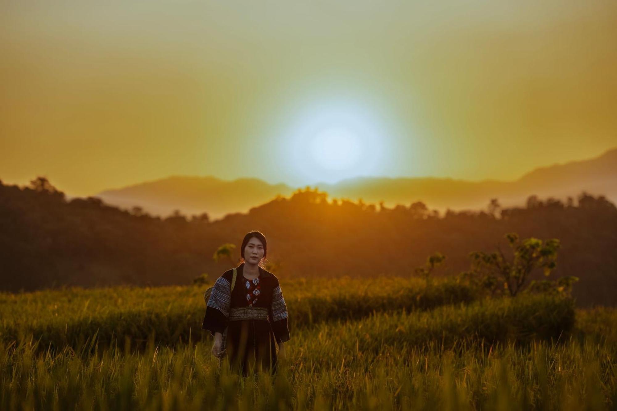 Ecolodge Ke Nenh Dien Bien Ban Hin Lom Dış mekan fotoğraf